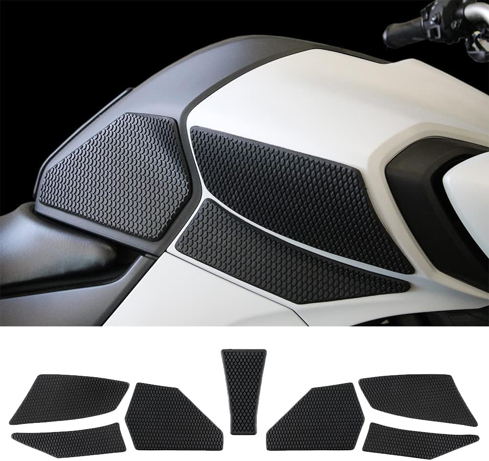 for Yamaha MT-03 MT 03 MT03 MT-25 MT 25 MT25 2020-2022 2023 2024 2025 Motorcycle Side Fuel Tank pad Tank Pads Protector Stickers Decal Gas Knee Grip Traction Pad Tankpad