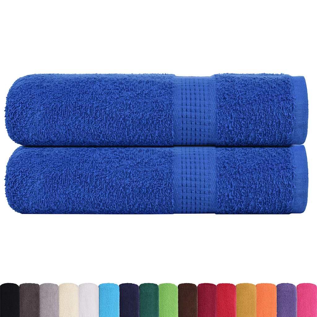 Frog, 2 teli da bagno, 100 x 150 cm, 360 g/m², in 100% cotone, assorbenti, con passante per appenderli, certificati Oeko-Tex Standard 100, lavabili in lavatrice, ideali per bagno e doccia