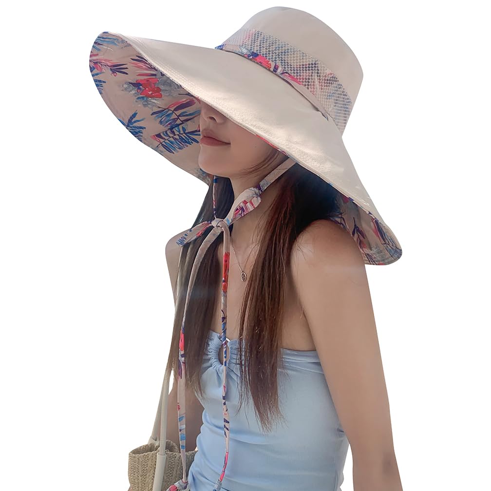 6 Extra Wide Brim Sun Hat