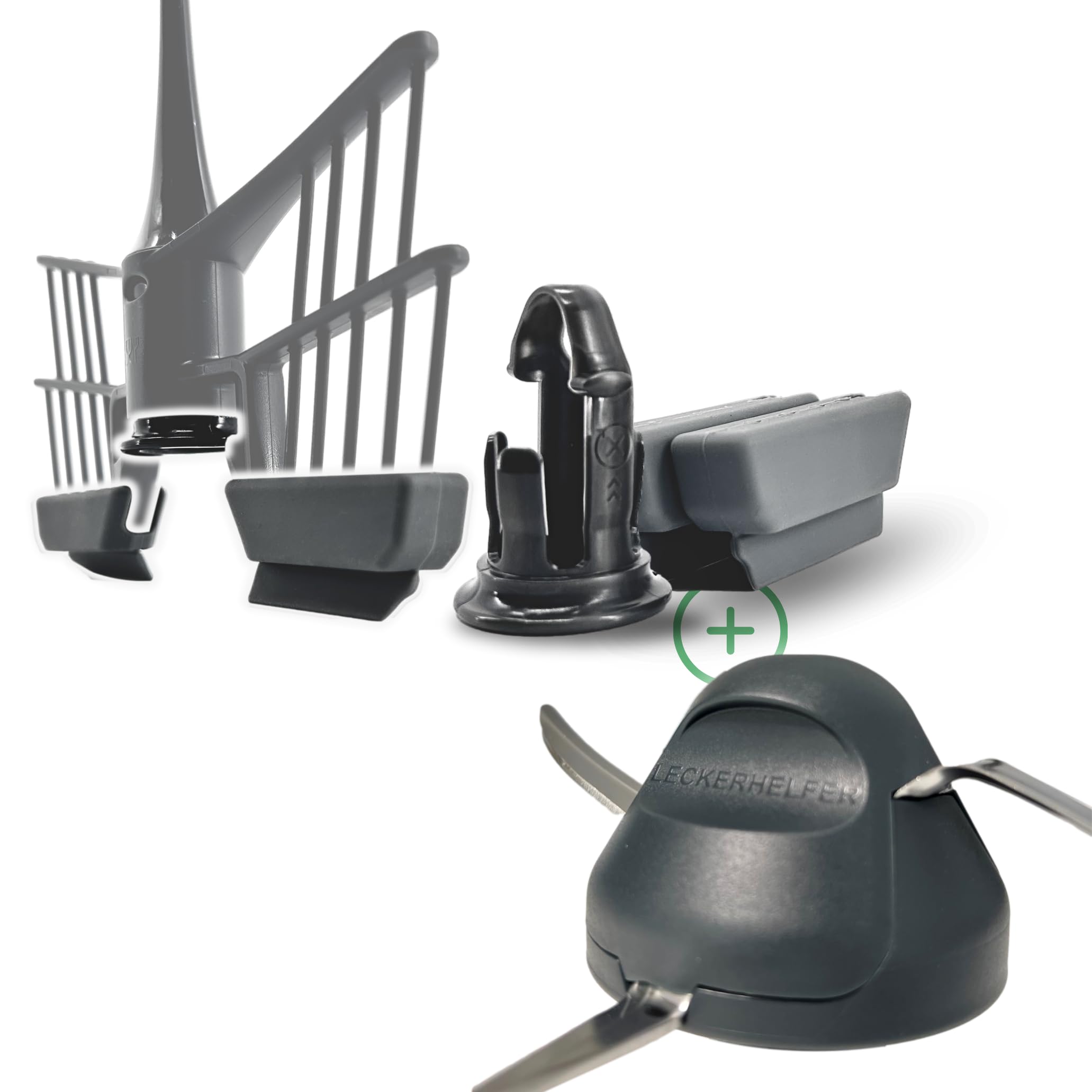 Teigmesser Für Thermomix TM5 & TM6 – Edelstahl-Ersatzmesser, Kompatibel Mit Vorwerk, Für Besseres Kneten