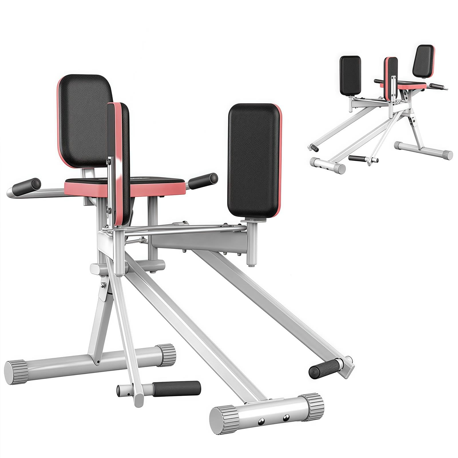 Máquina abductora de cadera para gimnasio en casa con resistencia ajustable para entrenamientos de muslos y glúteos