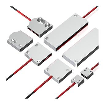Array Fiber Optic Sensor Through-Beam Probe Amplifier 12-24V DC Matrix Optical Photoelectric Switch Sensor(FT-100S)
