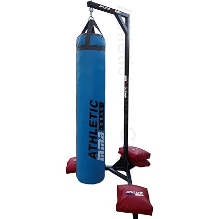 Amazon Athleticmmagear ムエタイ ヘビーバッグスタンド 耐荷重370ポンド 高耐久パンチングバッグスタンド 詰め物なしの サンドバッグ4枚付き Athleticmmagear サンドバッグ Amazon Athleticmmagear ムエタイ ヘビーバッグスタンド 耐荷重370ポンド 高耐久パンチングバッグスタンド 詰め物なしの サンドバッグ4枚付き Athleticmmagear サンドバッグ