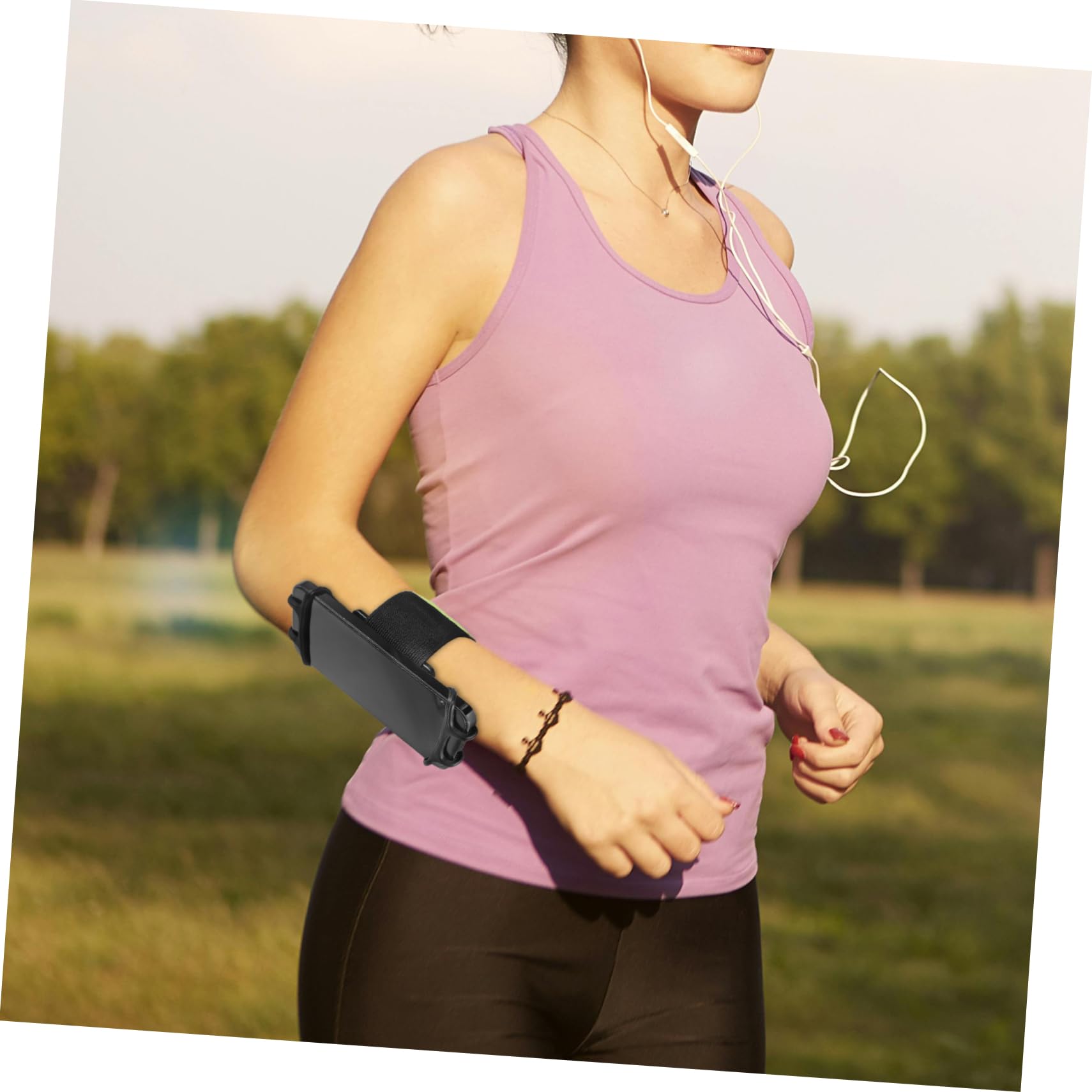 10pezzi Supporto Per Telefono Da Corsa e Bicicletta Con Bracciale e Design Rotante Per Smartphone Per Attività Sportive e Uso Quotidiano