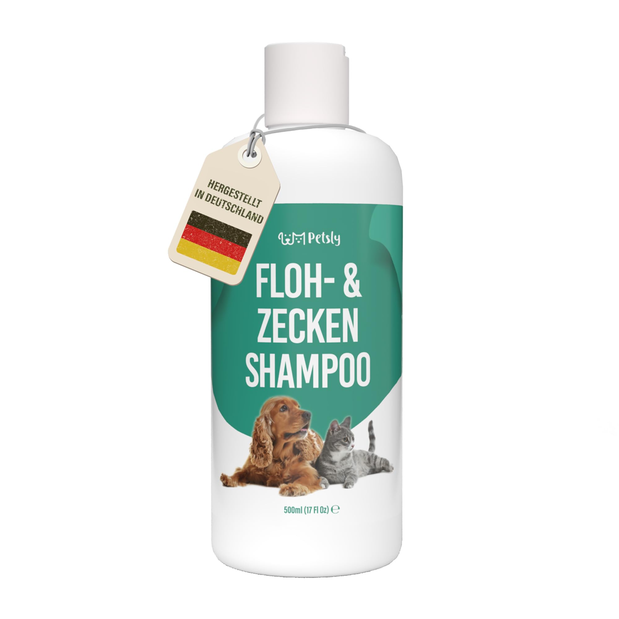 Petsly Floh- & Zeckenshampoo 500 ml