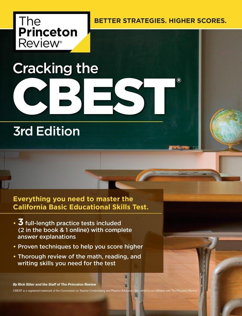 Buy Cracking the CBEST, 3rd Edition (Professional Test Preparation) — BookShops.in