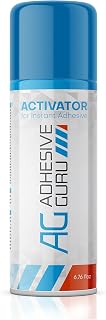 Adhesive Guru CA Glue Accelerator Spray (6.75 fl oz) Aerosol Activator for Super Glues - It is not a Glue by Itself - 1 Pack