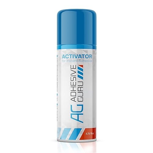 Adhesive Guru CA Glue Accelerator Spray (6.75 fl oz) Activador de aerosol para Super Pegamentos