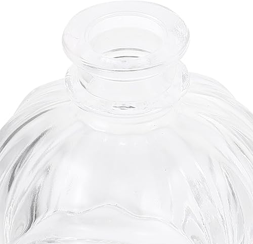 Miniatura 2 de Lurrose Car Decor - 4 botellas difusoras de vidrio para difusor de aceite esencial, botella de aroma, dispensador de fragancia, recipiente