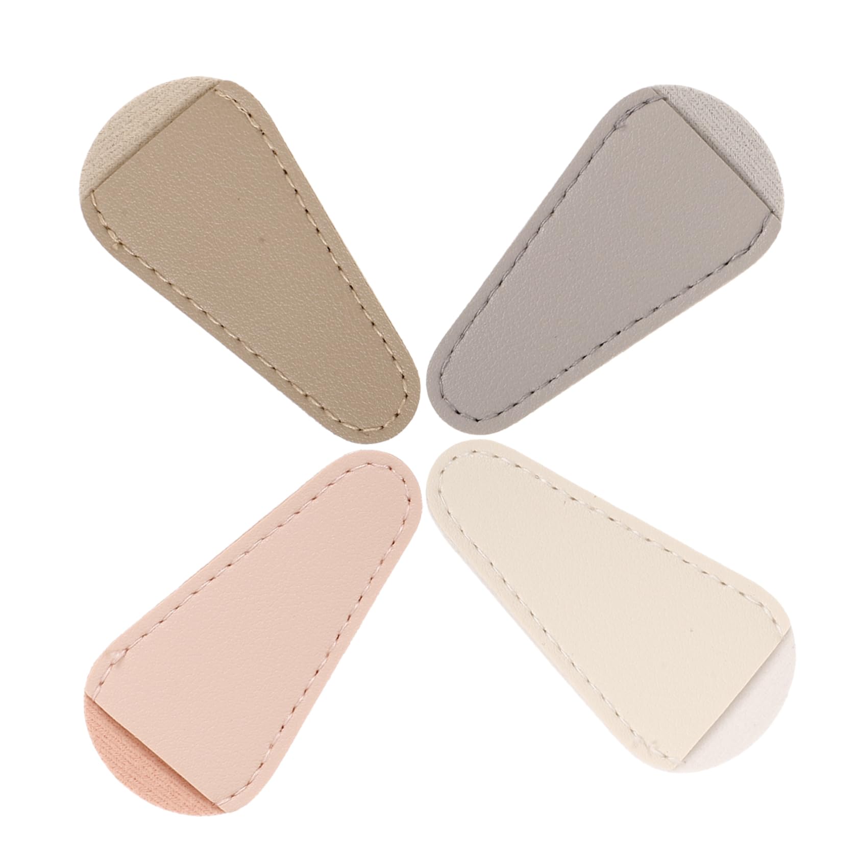 Mikinona 8pcs Professional Nail Tools Cuticle Scissor Cap Protective Covers for Nail Scissors Cuticle Nipper Protector Scissors Cover Pedicure Easy