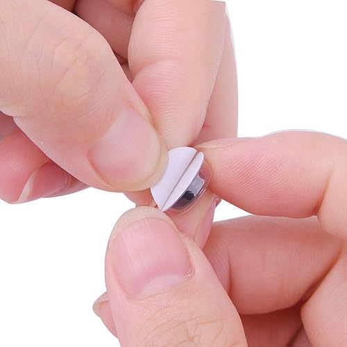 Miniatura 2 de KUUQA 500 piezas mixtas de ojos Googly Googly Eyes autoadhesivos Googly Eyes DIY Scrapbooking Crafts