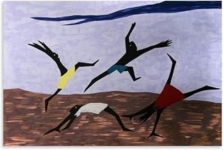 FFYunXia Jacob Lawrence Prints Wall Art Paintings Poster Harriet Tubman Series 1940 Wall Art Painting Canvas Gift Living Room Prints Bedroom Decor Artworks Unframe 12x18inch(30x45cm)