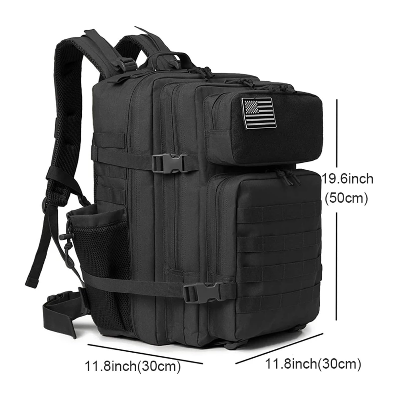 Plecak taktyczny 50 l torba kempingowa dla mężczyzn podróż Molle wspinaczka turystyka bagaż outdoorowy sport alpinizm torba na siłownię plecak