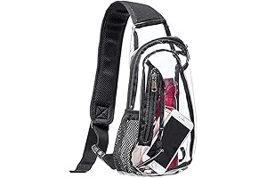 Edraco Clear Sling Bag: Style Meets Security for Modern Men