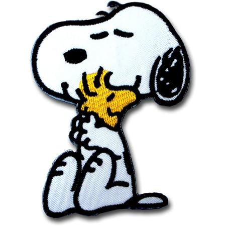 Amazon.com: Parche de Snoopy de Verani con diseño de caricatura, bordado  con plancha, diseño de cacahuetes : Arte y Manualidades