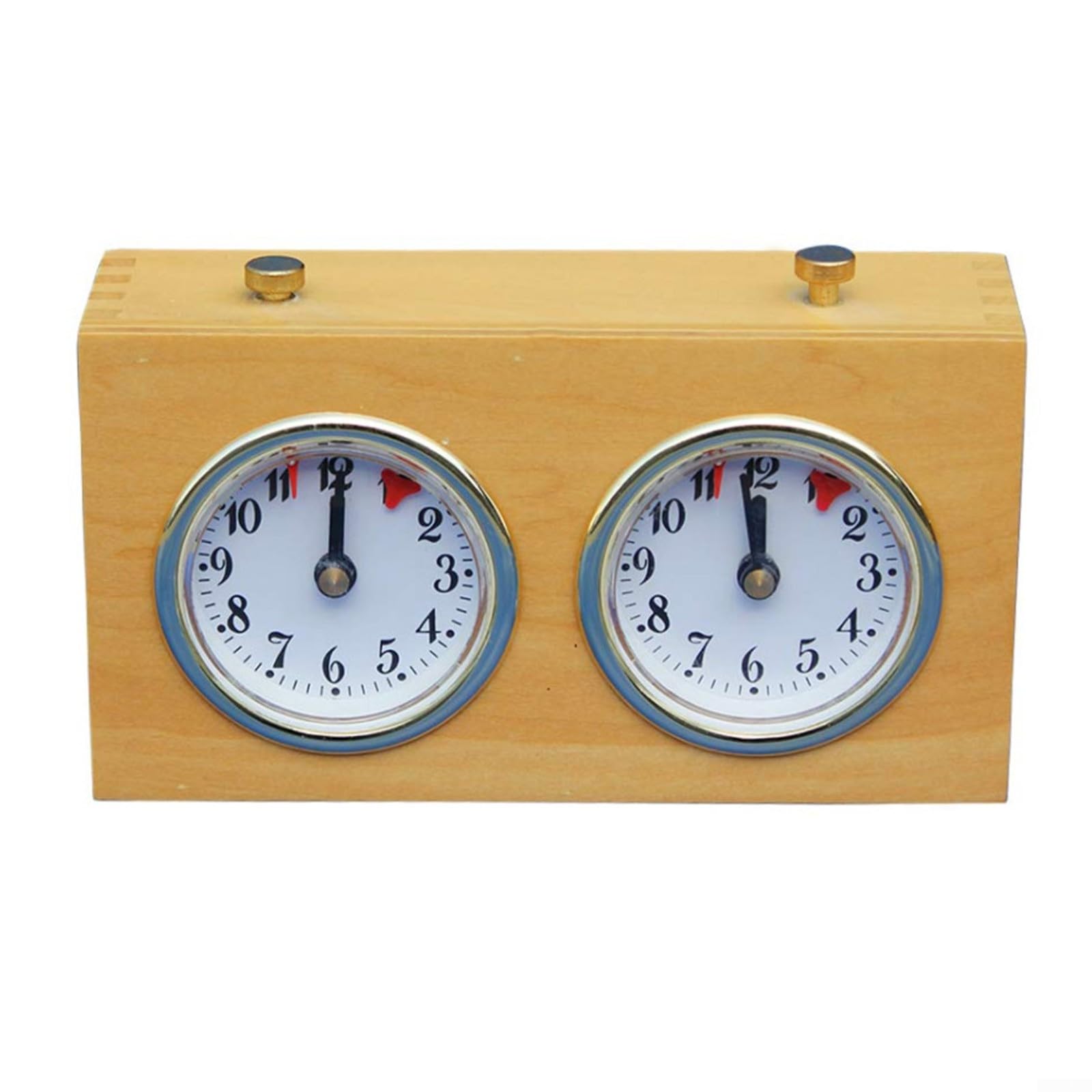 Horloge d'échecs, horloge d'échecs mécanique, horloge d'échecs professionnelle, minuterie de compétition analogique, outil de synchronisation pour divers jeux d'échecs