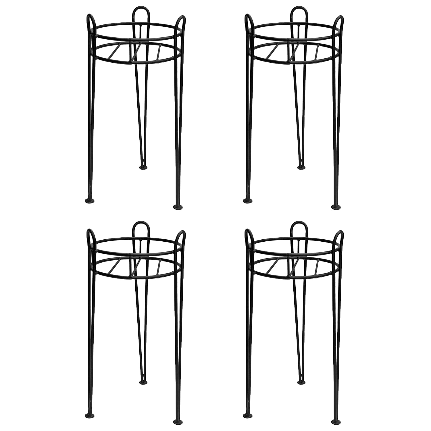 Matelco Flower Pot Stand for Home Decor Office, Garden,Balcony Decor Size 22 inches Length 10 inch Diameter -Pack of 4 (4) (B084STTRS8) Amazon Price History, Amazon Price Tracker