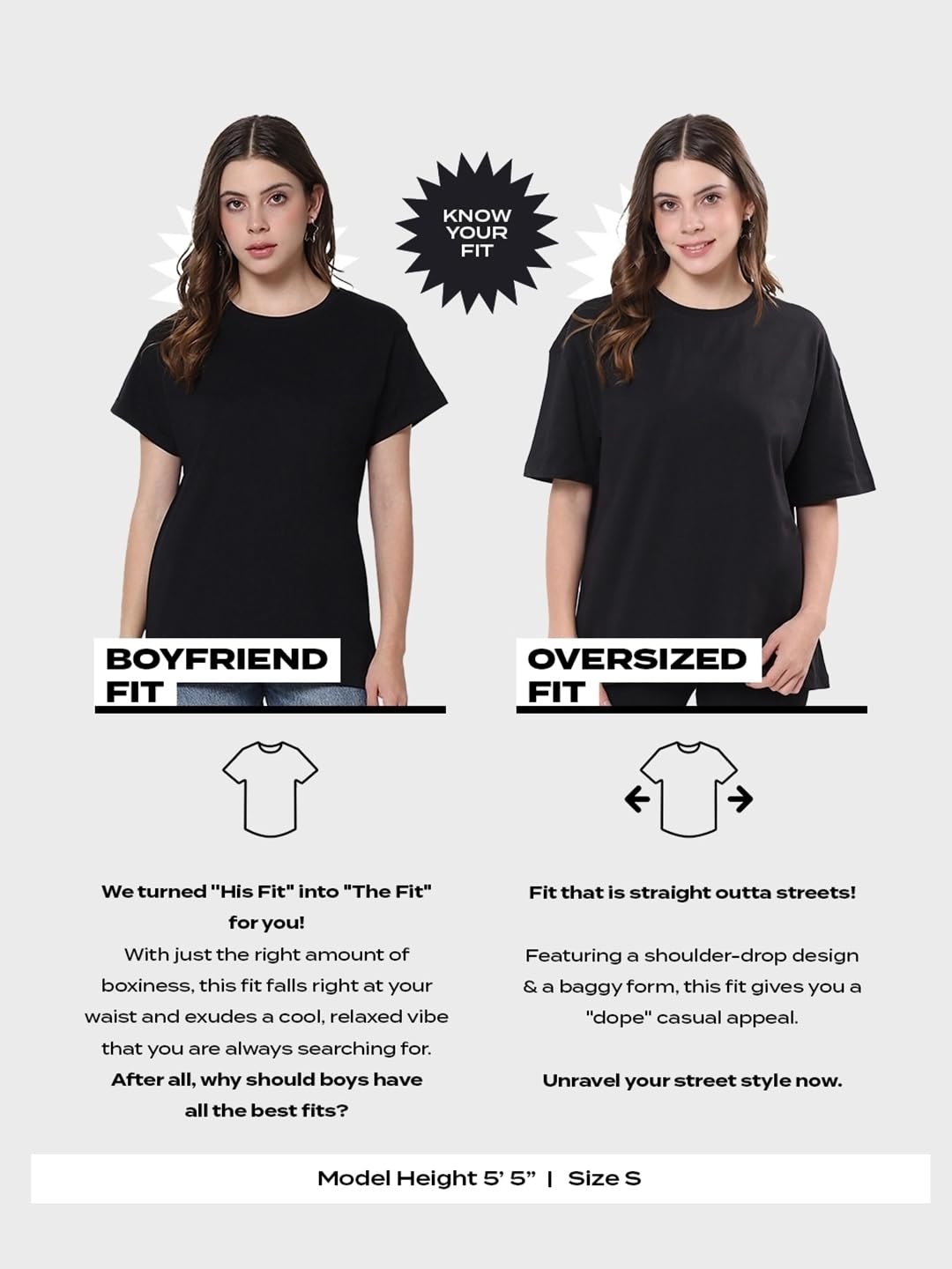 Bewakoof T-Shirt Casual Mujer