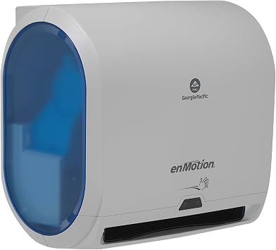 enMotion GeorgiaPacific by GP PRO Impulse 10 in 1Roll Automated Touchless Paper Towel Dispenser, Gray, 59487A