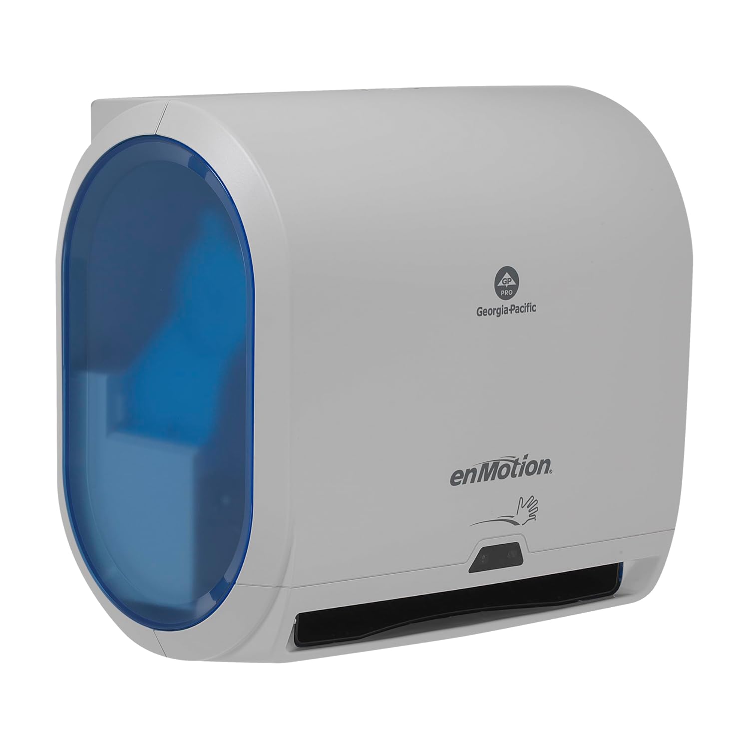 Georgia-Pacific ENMOTION® Impulse® 10” 1-Roll Automated Touchless Paper Towel Dispenser, Gray, Wall Mount, 1 Dispenser
