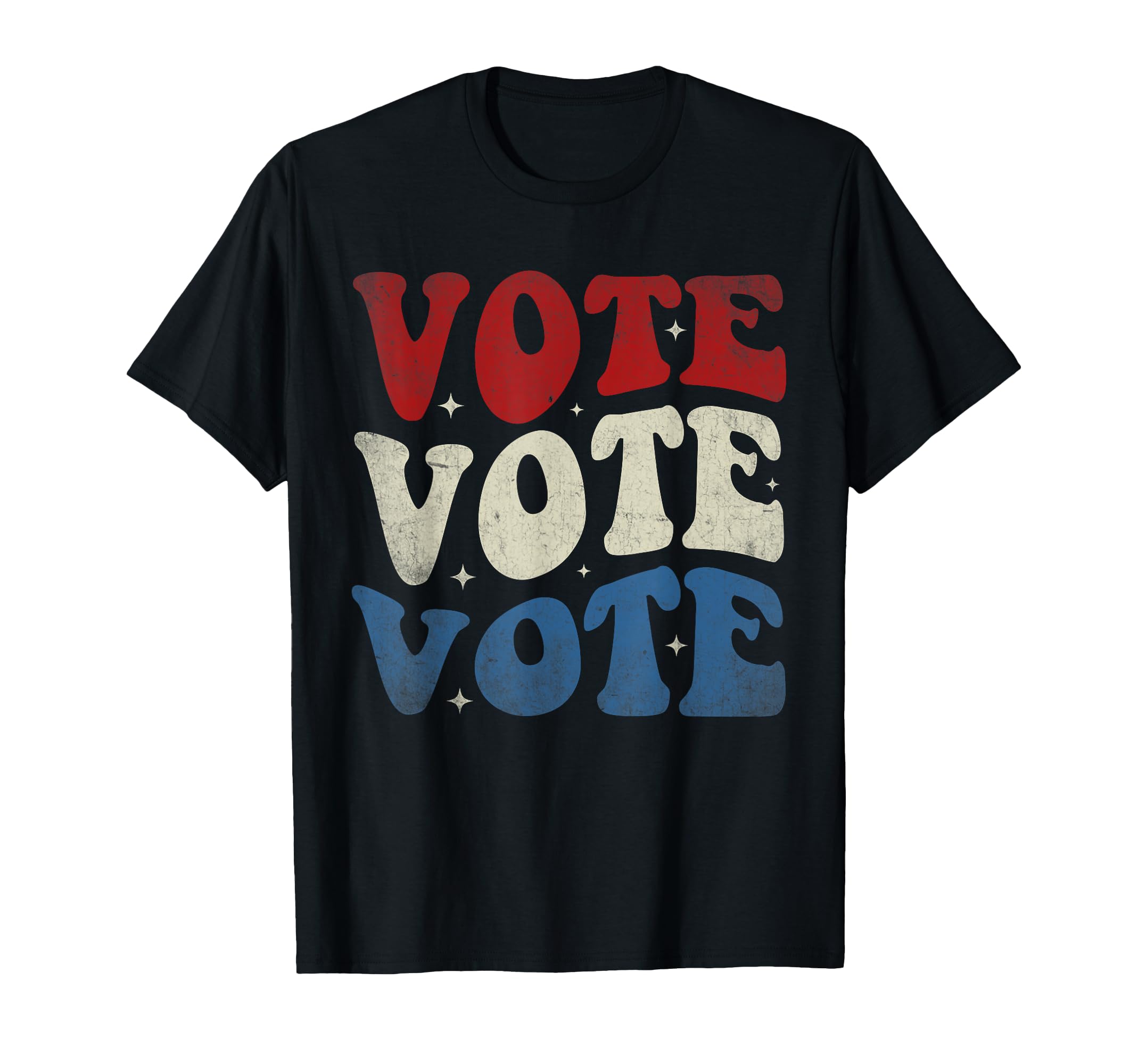 Voting Rights TeeRetro Vote 2024 Voting Right Vintage Style T-Shirt