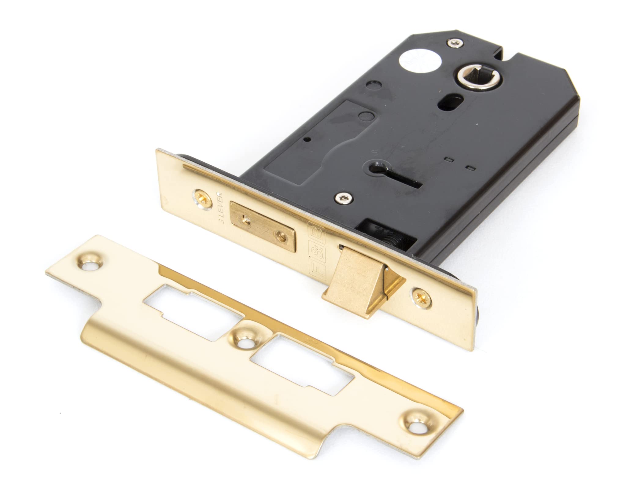 From The Anvil 91115 Pvd 5" Horizontal 3 Lever Sash Lock