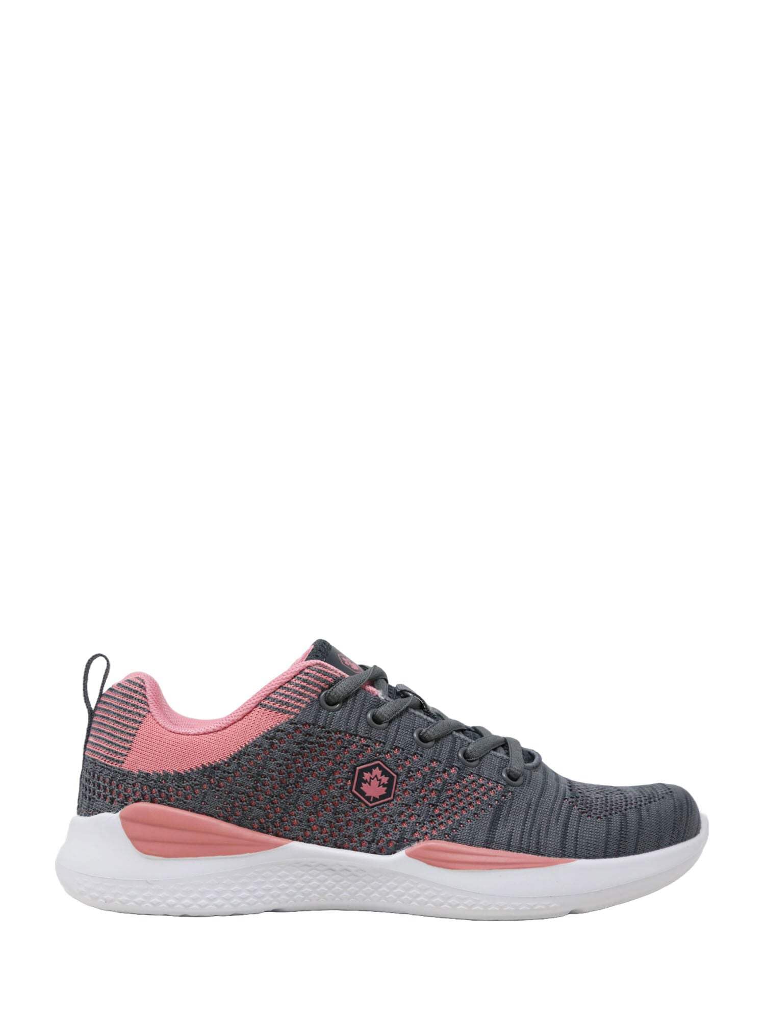 Lumberjack WALKY, Women's Sneakers Dk Grey/Pink, 36 EU, Dk Grey Pink, 4 UK