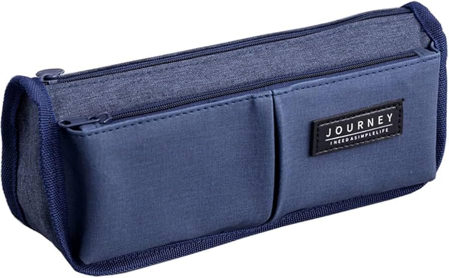 ペンケース 筆箱  ブルー  青 ネイビー Amazon | クツワ スターライン ペンケース 学校三段ふでばこ