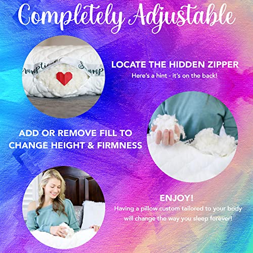 Honeydew Scrumptious Travel Pillow – Made In Usa With Cooling Copper Gel Fill – Certipur Certified – Adjustable Travel Companion For Airplane & Traveling - Ergonomic Neck & Shoulder Support #TOP1