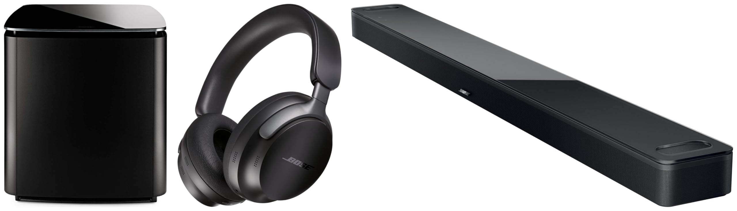 Bose Smart Soundbar Ultra Black Bundle Bass Module 700 Black