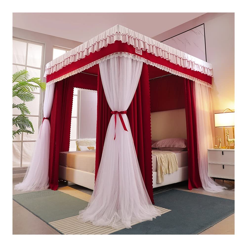 Moustiquaire occultant universel toutes saisons pour lit de luxe avec rideau de protection