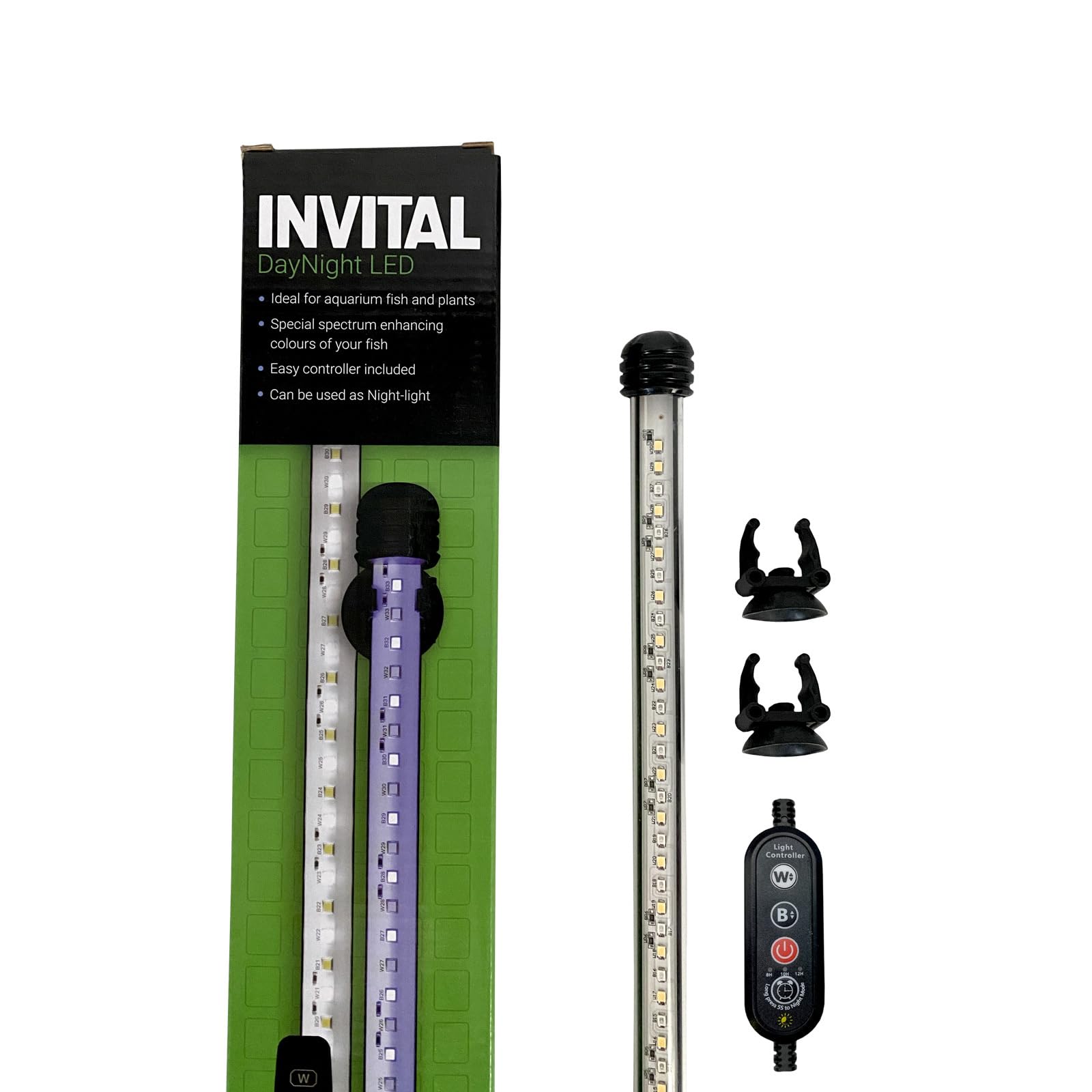 ZooPaul DayNight LED Aquarium Beleuchtung Tag und Nacht Terrarium Pflanzenlicht 93,5cm 16,8W