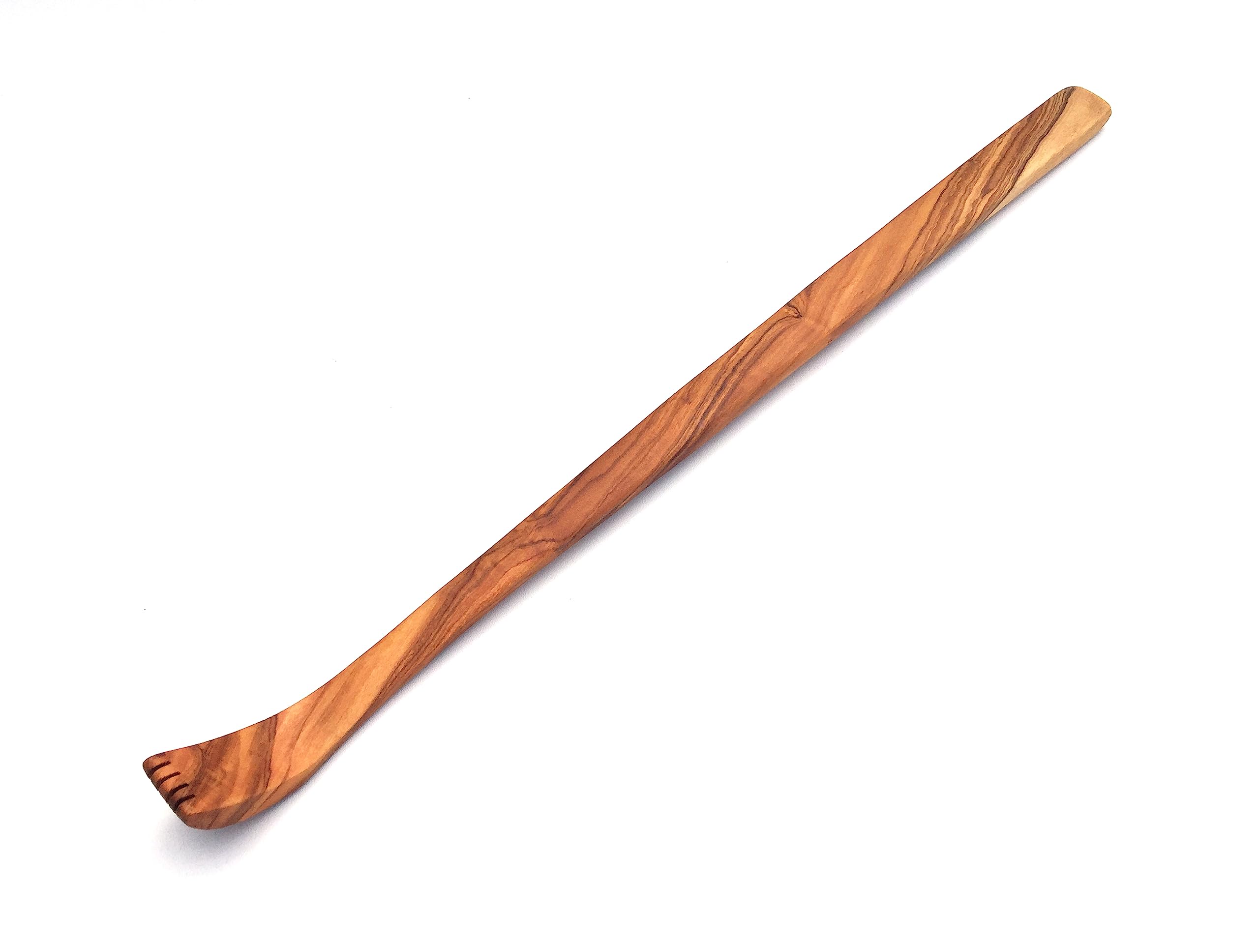 Drapaczka do pleców 40 cm, artykuł gospodarstwa domowego, pomysł na prezent wykonany ręcznie z drewna oliwkowego
