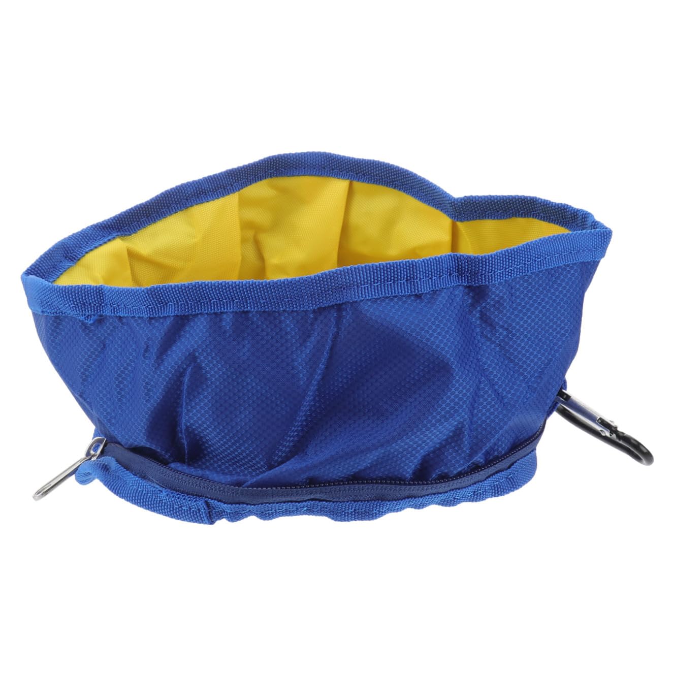 Didiseaon 3 Pezzi Ciotole Per Animali Domestici Ciotole Per Acqua Portatili Per Cani E Gatti in Poliestere 19x19 Cm Con Gancio A Cerniera