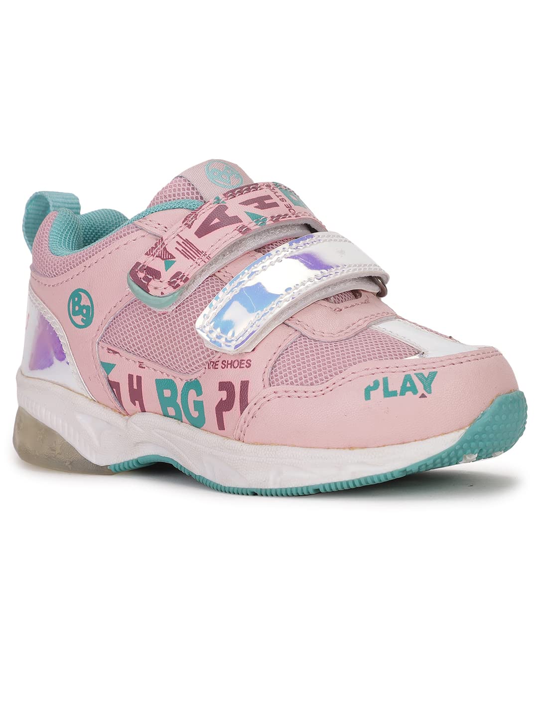 Bubblegummers Girls Ocean Pink Sneakers, (1515322), 9 (B09XBQQZV7) Amazon Price History, Amazon Price Tracker