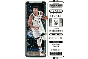Giannis Antetokounmpo 2022-2023 Panini Contenders Season Ticket Series Mint Card #35