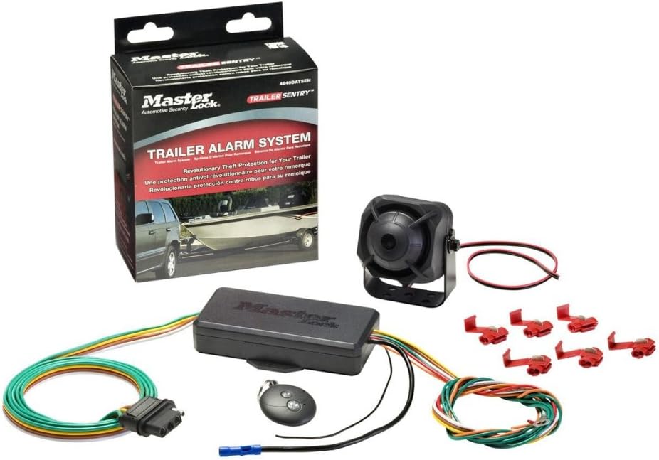 Master Lock 4840DATSEN Trailer Sentry Boat Trailer Anti-Theft Alarm System