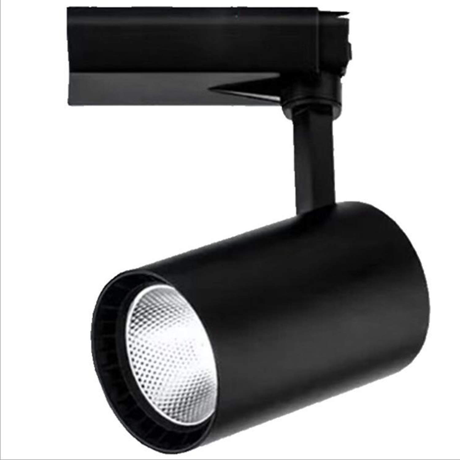 LED Track Light, 360°Rotating Spotlight 15w20w30w, COB Ceiling Light Track Spotlight, Slide Downlight Track Light, Tracking Device Spotlight, 90° Vertical Adjustable