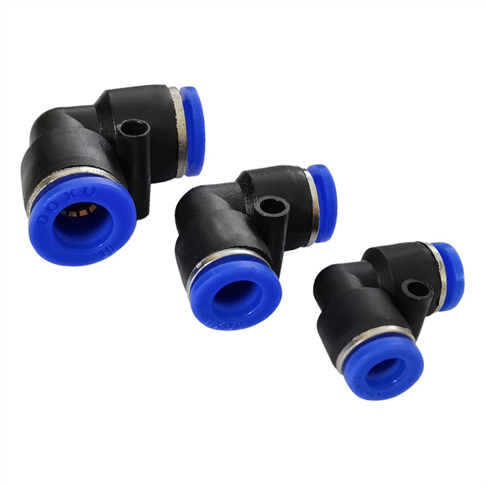 10 sztuk Złączki pneumatyczne PV4 PV6 PV8 PV10 PV12 PV14 PV16 L kolano plastikowy wąż pneumatyczny Złącze węża szybkiego zwalniania(PV12 (10PCS))
