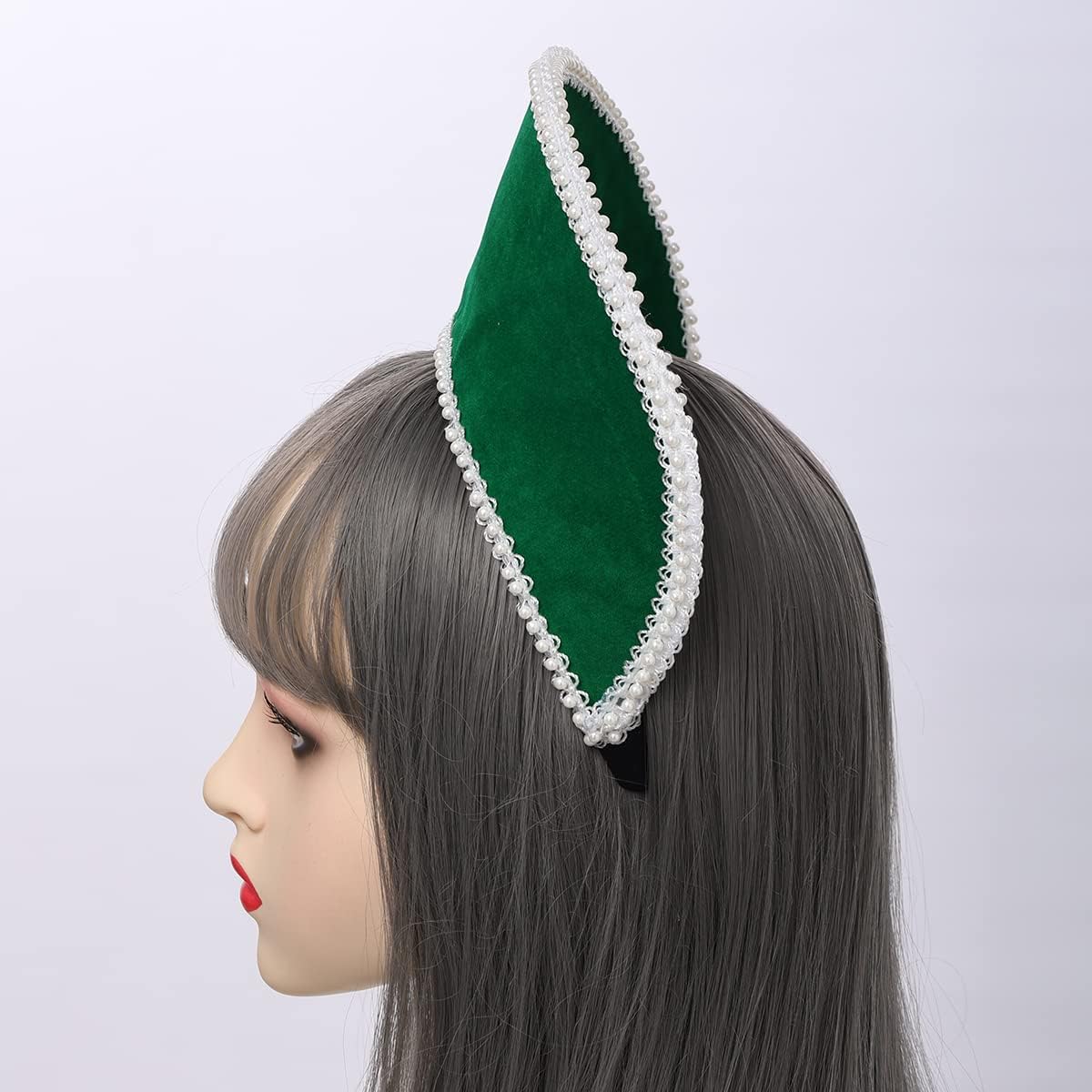 BPURB Victorian Vintage Headwear for Women Elizabethan Tudor Coronet Pilgrim Costume Cosplay Accessory Anne Boleyn Hat - Image 4