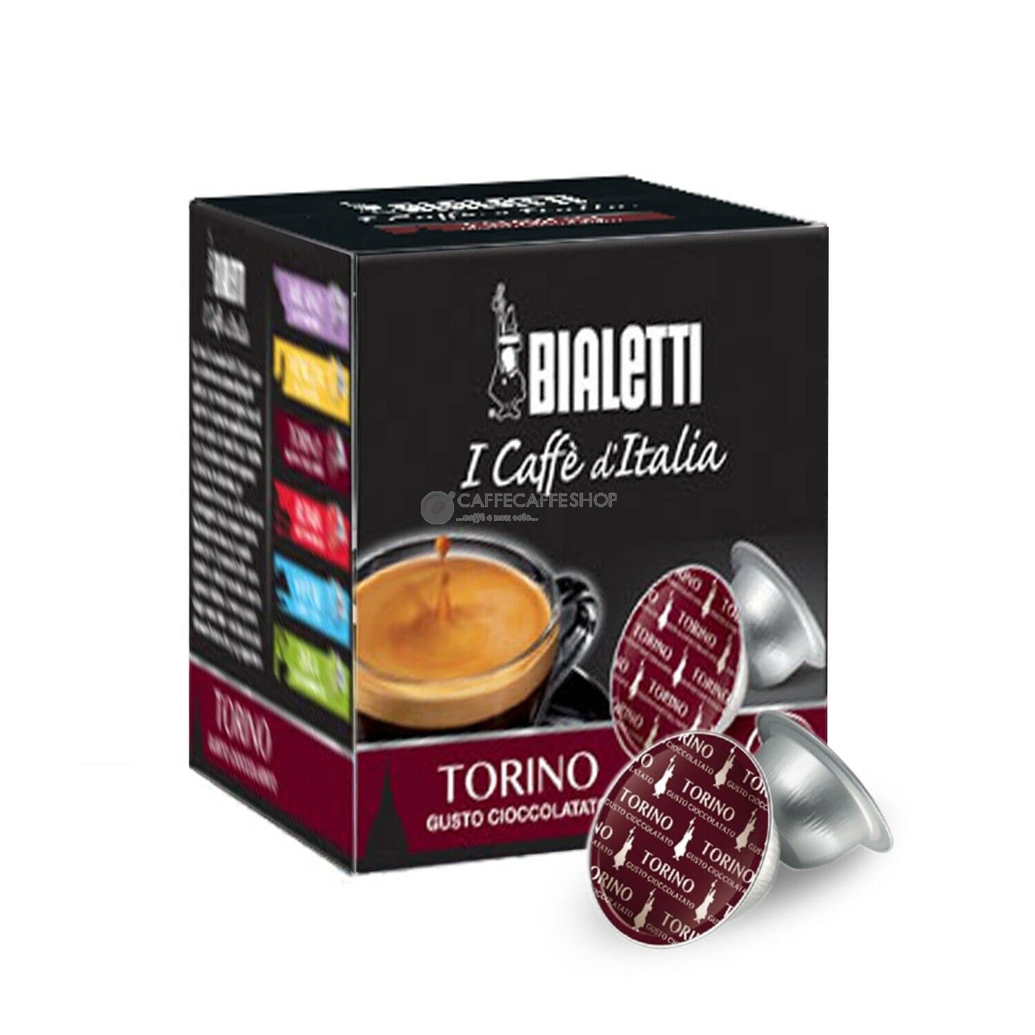 BIALETTI 128 cápsulas de café a elegir para Mokespresso Mokona Mini Express