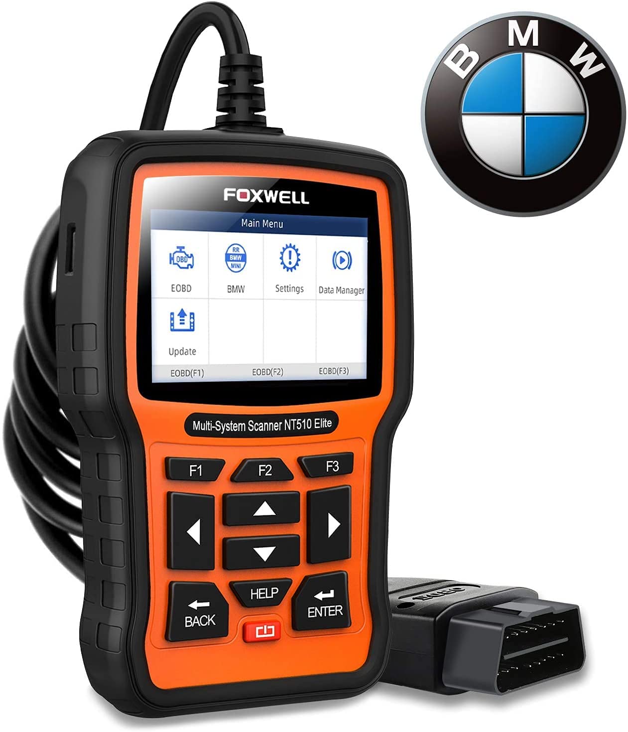 Buy FOXWELL NT510 Elite Full Systems Scanner for BMW Automotive Obd2