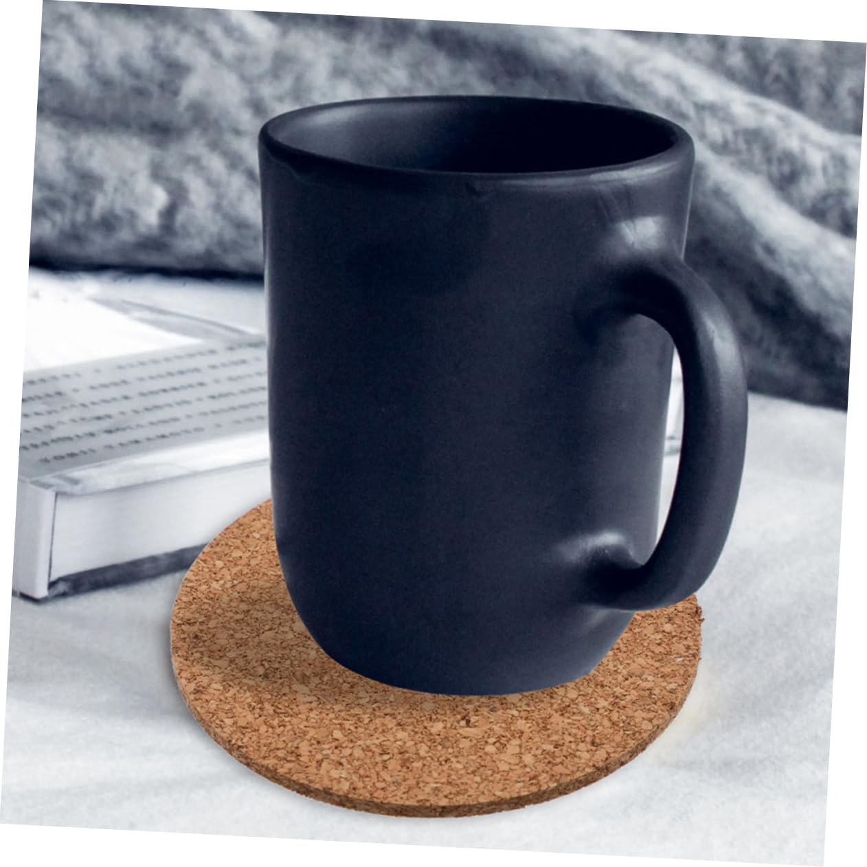 50stücke Runde Korkuntersetzer Kaffee Tasse Matte Hitzebeständige Kork Coaster Tisch Pad Für Getränke Und Tassen