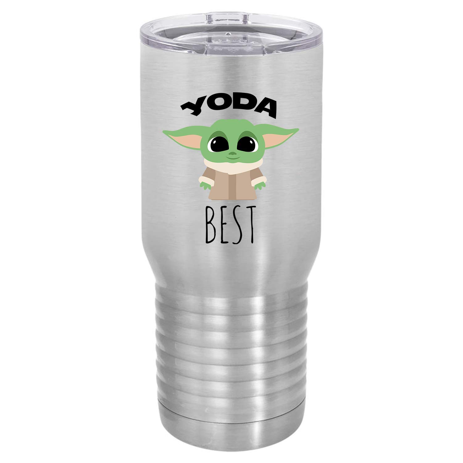 Yoda Best - Stainless Steel 20 oz. Tumbler Travel Mug