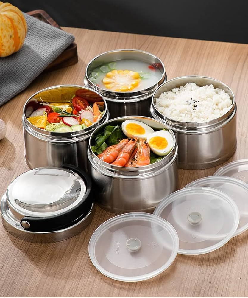 ステンレス製 保温弁当箱 複数サイズ*4 ステンレス製 保温弁当箱 複数サイズ*4 弁当箱 保温弁当箱 ステンレス