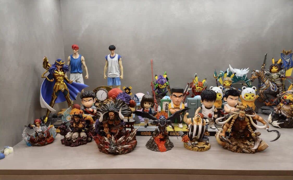 Amazon | ［高級樹脂製］ 三災 キング ジャック クイーン ONE PIECE