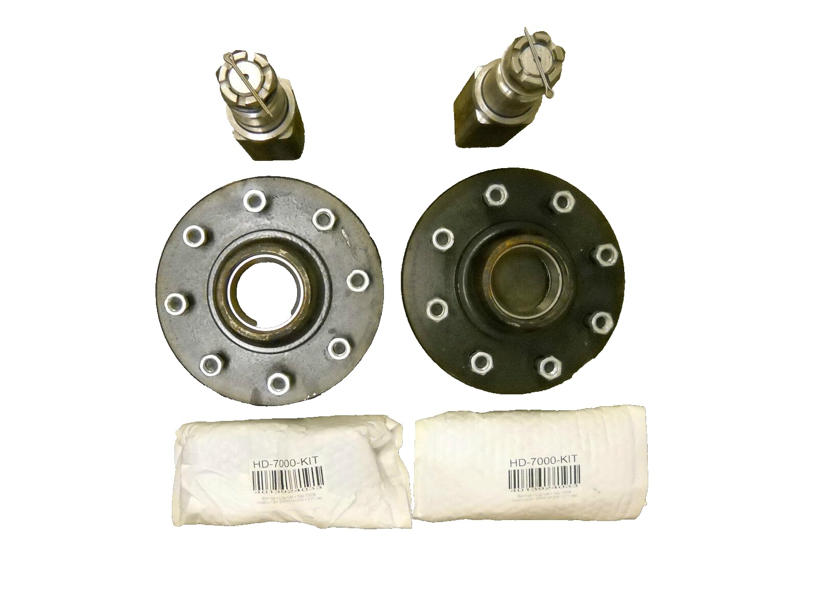 Everything for trailers, RVs and trucks and more - 7000# Build Your For Axle Kit w/ 8 x 6.5 Lug Idler Hubs & #42 2