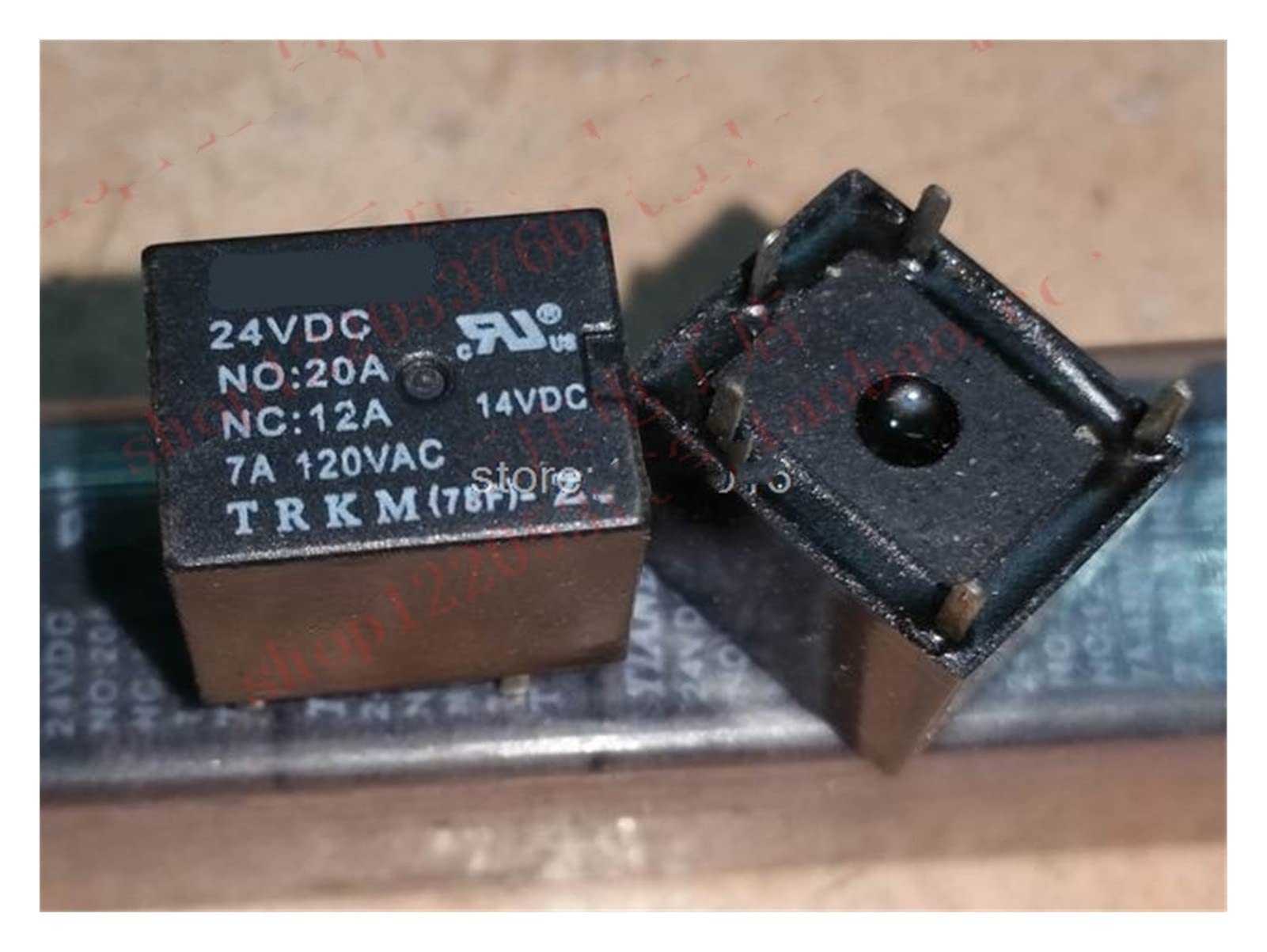 Relé TRKM-Z 24VDC T78-1C-24V para circuitos electrónicos lote de 5 unidades