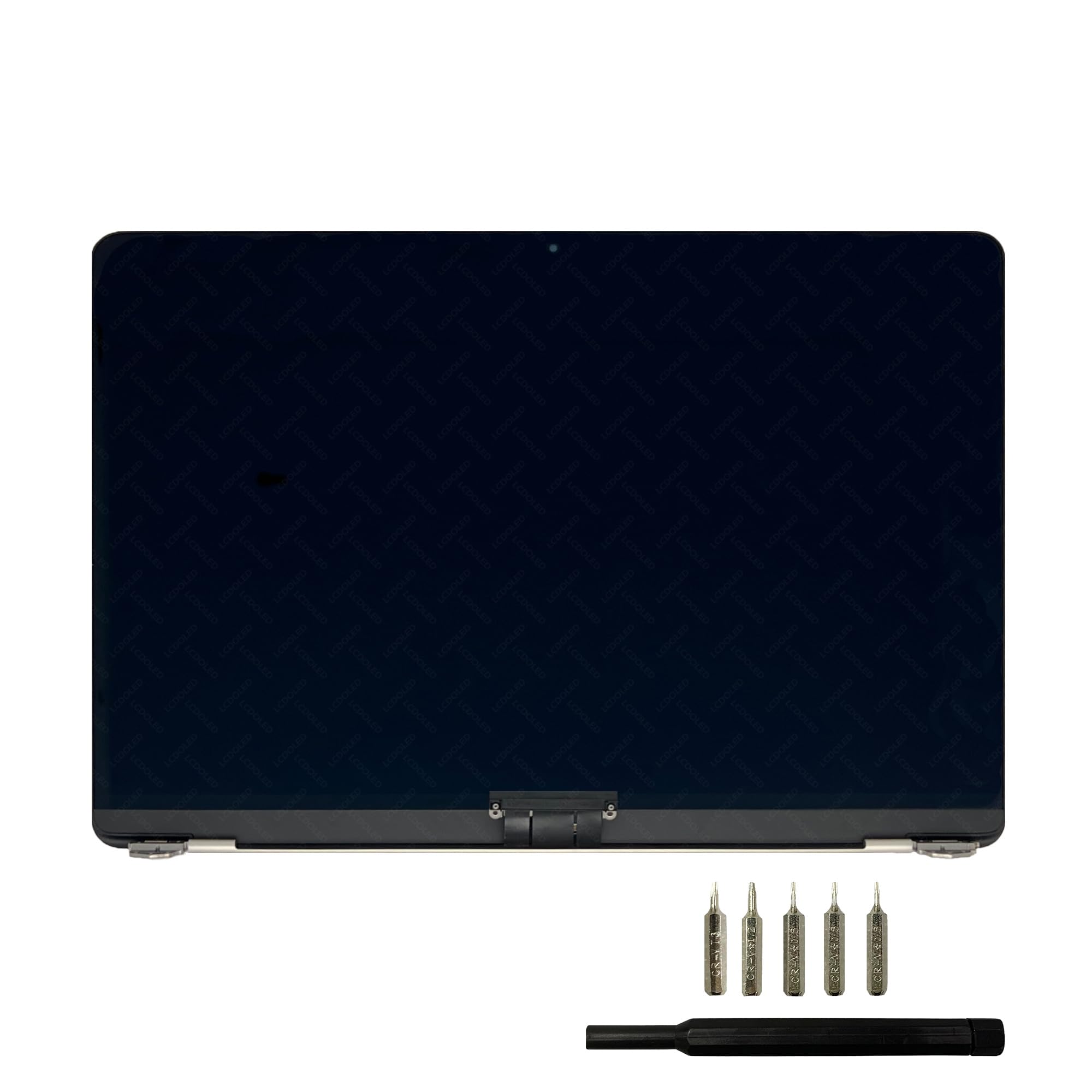 13,6 Zoll LED LCD Screen Retina Display Komplett Bildschirm Assembly für Apple MacBook Air M3 A3113 2024 EMC 8611 Mac15,12 2560x1664 (Mitternacht)