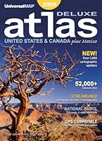 2009 North America Deluxe Road Atlas 0762562307 Book Cover